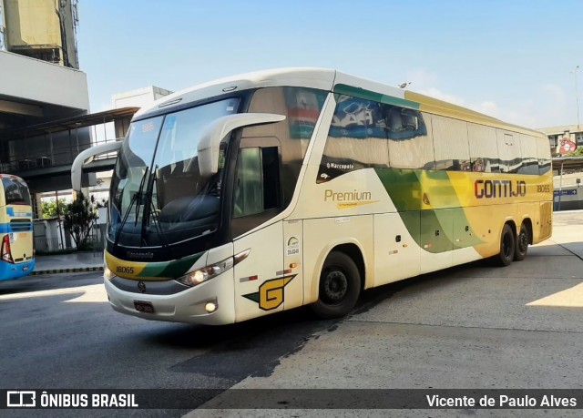 Empresa Gontijo de Transportes 18065 na cidade de Rio de Janeiro, Rio de Janeiro, Brasil, por Vicente de Paulo Alves. Número da foto: #8739204.