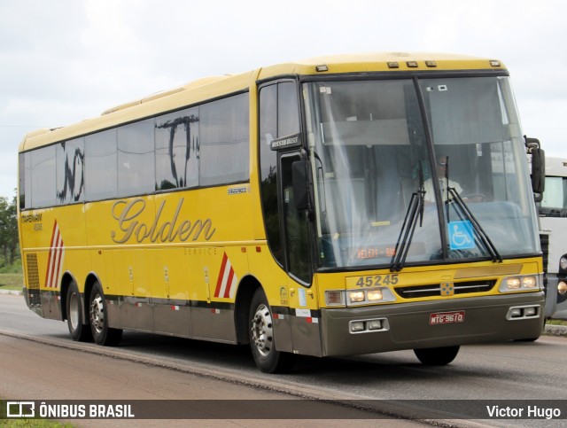 Viação Itapemirim 45245 na cidade de Santa Izabel do Pará, Pará, Brasil, por Victor Hugo. Número da foto: #8739925.