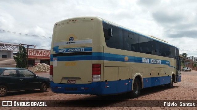 Viação Novo Horizonte 1033211 na cidade de Barra da Estiva, Bahia, Brasil, por Flávio  Santos. ID da foto: 8739017.