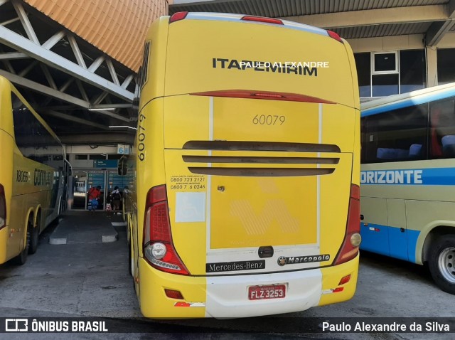 Viação Itapemirim 60079 na cidade de Rio de Janeiro, Rio de Janeiro, Brasil, por Paulo Alexandre da Silva. Número da foto: #8738834.