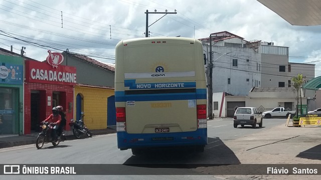 Viação Novo Horizonte 1033311 na cidade de Barra da Estiva, Bahia, Brasil, por Flávio  Santos. Número da foto: #8742772.