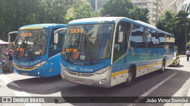 Viação Nossa Senhora do Amparo RJ 186.048 na cidade de Rio de Janeiro, Rio de Janeiro, Brasil, por João Victor Damião. Número da foto: #8741208.
