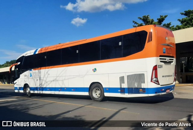 Expresso União 10364 na cidade de Ribeirão Preto, São Paulo, Brasil, por Vicente de Paulo Alves. Número da foto: #8742757.