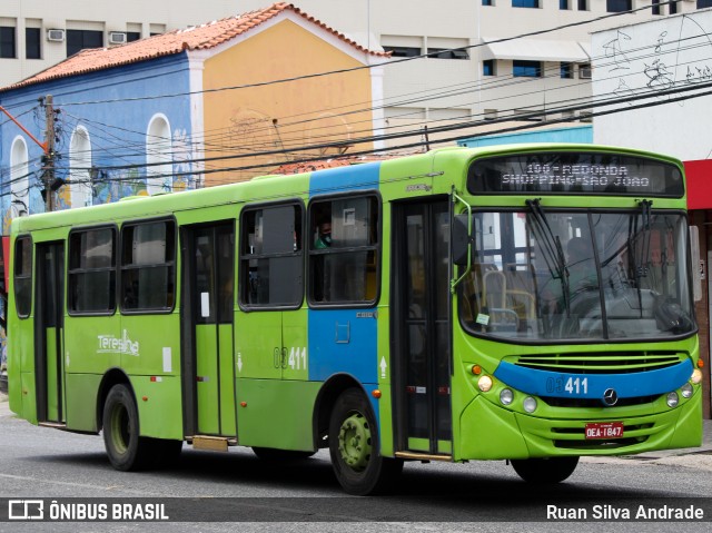 Taguatur - Taguatinga Transporte e Turismo 03411 na cidade de Teresina, Piauí, Brasil, por Ruan Silva Andrade. Número da foto: #8742452.