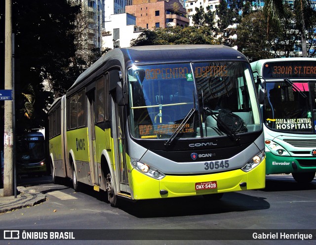 Bettania Ônibus 30545 na cidade de Belo Horizonte, Minas Gerais, Brasil, por Gabriel Henrique. Número da foto: #8742716.