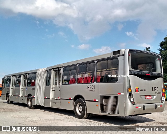 Araucária Transportes Coletivos LR801 na cidade de Curitiba, Paraná, Brasil, por Matheus Felipe. ID da foto: 8742544.