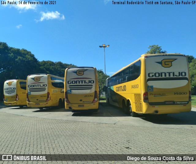 Empresa Gontijo de Transportes 14800 na cidade de São Paulo, São Paulo, Brasil, por Diego de Souza Costa da Silva. Número da foto: #8743521.