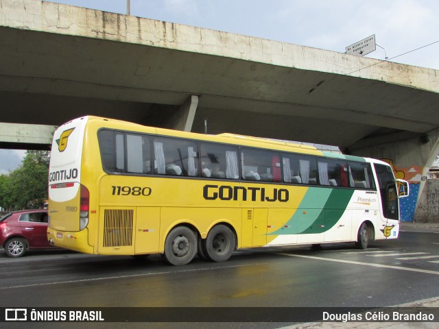 Empresa Gontijo de Transportes 11980 na cidade de Belo Horizonte, Minas Gerais, Brasil, por Douglas Célio Brandao. ID da foto: 8744054.