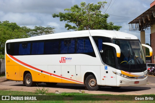 JR 4000 Transportes 2036 na cidade de Imperatriz, Maranhão, Brasil, por Gean Brito. ID da foto: 8744908.