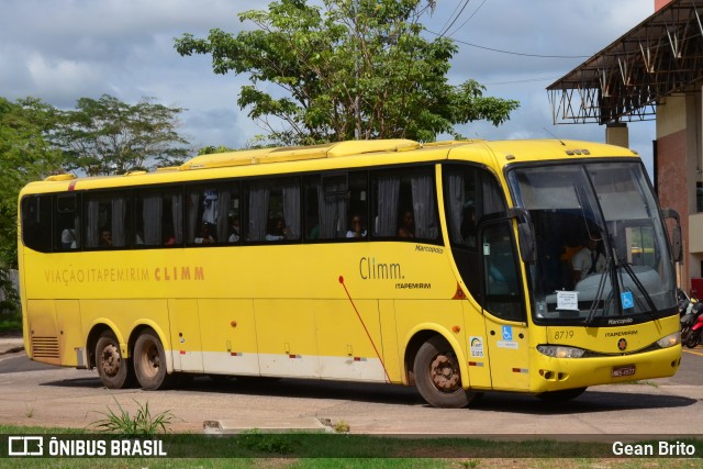 Viação Itapemirim 8719 na cidade de Imperatriz, Maranhão, Brasil, por Gean Brito. ID da foto: 8744914.