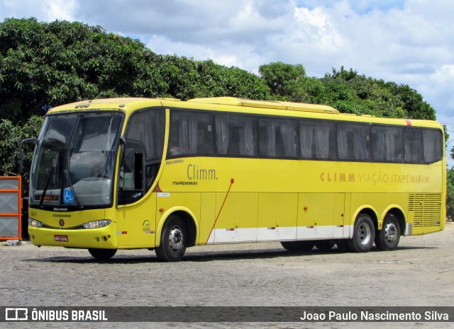 Viação Itapemirim 8611 na cidade de Vitória da Conquista, Bahia, Brasil, por Joao Paulo Nascimento Silva. ID da foto: 8744814.