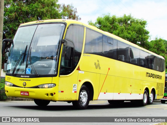 Viação Itapemirim 5727 na cidade de Campinas, São Paulo, Brasil, por Kelvin Silva Caovila Santos. Número da foto: #8745534.