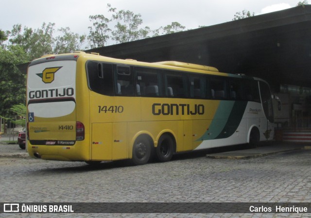 Empresa Gontijo de Transportes 14410 na cidade de Itapetinga, Bahia, Brasil, por Carlos  Henrique. ID da foto: 8697562.