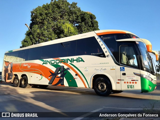 Empresa de Transportes Andorinha 6161 na cidade de Cuiabá, Mato Grosso, Brasil, por Anderson Gonçalves da Fonseca. Número da foto: #8697058.