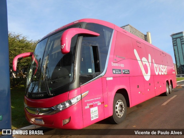 Buser Brasil Tecnologia 6887 na cidade de Brasília, Distrito Federal, Brasil, por Vicente de Paulo Alves. Número da foto: #8697475.