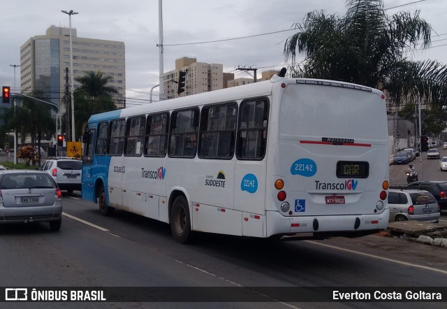 Nova Transporte 22142 na cidade de Cariacica, Espírito Santo, Brasil, por Everton Costa Goltara. Número da foto: #8697523.