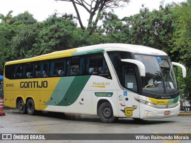 Empresa Gontijo de Transportes 18465 na cidade de São Paulo, São Paulo, Brasil, por Willian Raimundo Morais. ID da foto: 8698030.