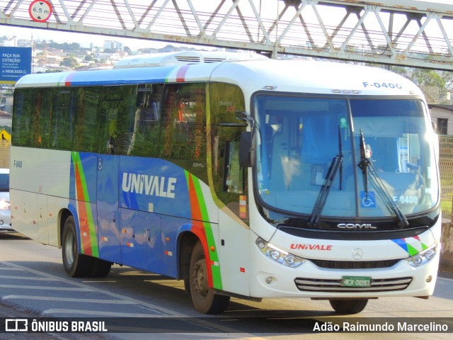 Univale Transportes F-0400 na cidade de Belo Horizonte, Minas Gerais, Brasil, por Adão Raimundo Marcelino. ID da foto: 8699606.