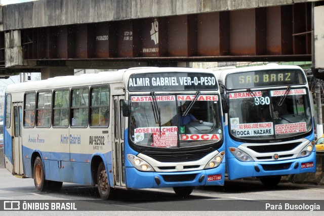 Autoviária Paraense AV-92502 na cidade de Belém, Pará, Brasil, por Pará Busologia. Número da foto: #8697056.
