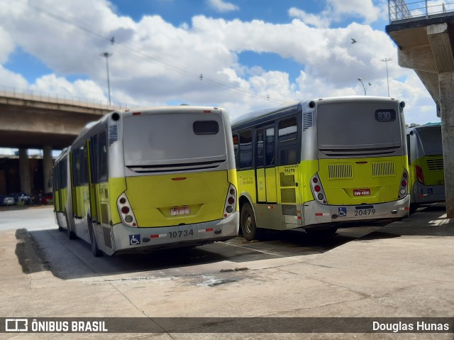 Milênio Transportes 10734 na cidade de Belo Horizonte, Minas Gerais, Brasil, por Douglas Hunas. Número da foto: #8698131.