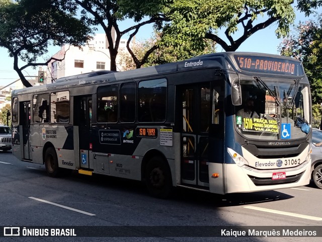 Viação Zurick 31062 na cidade de Belo Horizonte, Minas Gerais, Brasil, por Kaique Marquês Medeiros . ID da foto: 8699669.