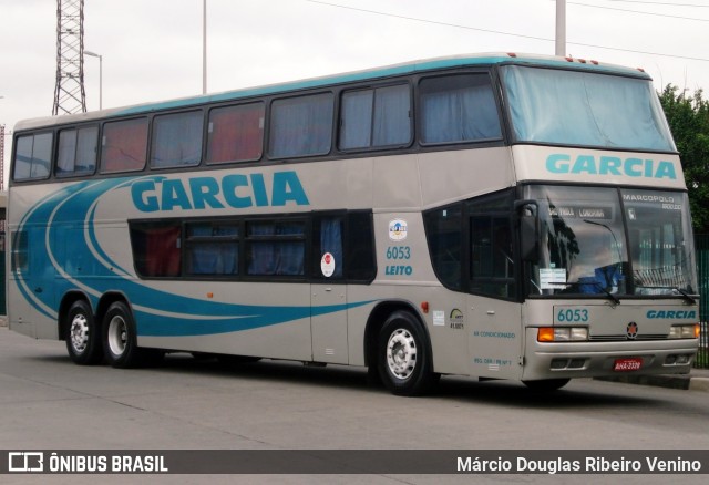 Viação Garcia 6053 na cidade de São Paulo, São Paulo, Brasil, por Márcio Douglas Ribeiro Venino. ID da foto: 8698731.