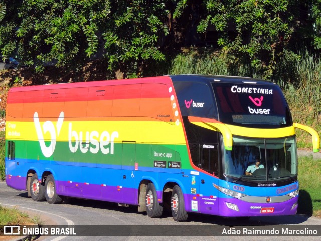 Cometinha - Viação Marvin 8813 na cidade de Belo Horizonte, Minas Gerais, Brasil, por Adão Raimundo Marcelino. ID da foto: 8699571.