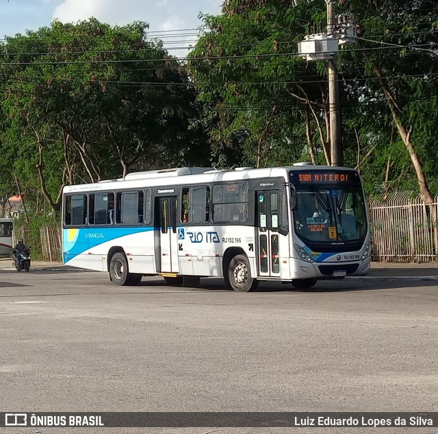 Rio Ita RJ 152.196 na cidade de Niterói, Rio de Janeiro, Brasil, por Luiz Eduardo Lopes da Silva. Número da foto: #8697367.