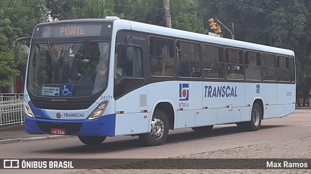 Transcal Sul Transportes Coletivos 24175 na cidade de Porto Alegre, Rio Grande do Sul, Brasil, por Max Ramos. Número da foto: #8746871.