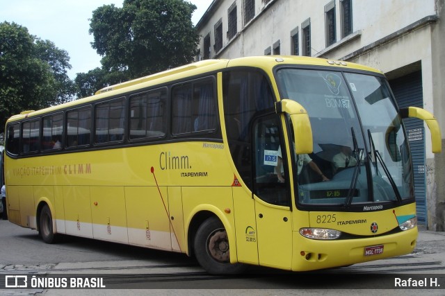 Viação Itapemirim 8225 na cidade de Rio de Janeiro, Rio de Janeiro, Brasil, por Rafael H.. ID da foto: 8747578.