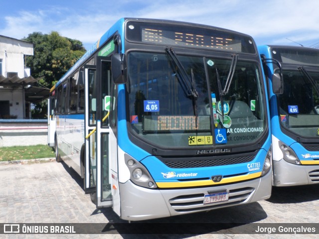 Viação Redentor C47783 na cidade de Rio de Janeiro, Rio de Janeiro, Brasil, por Jorge Gonçalves. Número da foto: #8745979.