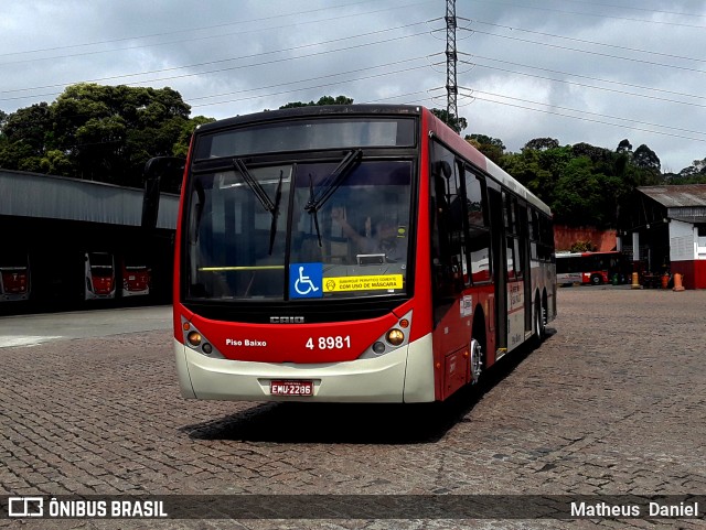 Express Transportes Urbanos Ltda 4 8981 na cidade de São Paulo, São Paulo, Brasil, por Matheus  Daniel. Número da foto: #8746252.