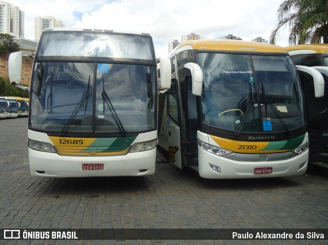 Empresa Gontijo de Transportes 12685 na cidade de Belo Horizonte, Minas Gerais, Brasil, por Paulo Alexandre da Silva. ID da foto: 8747746.