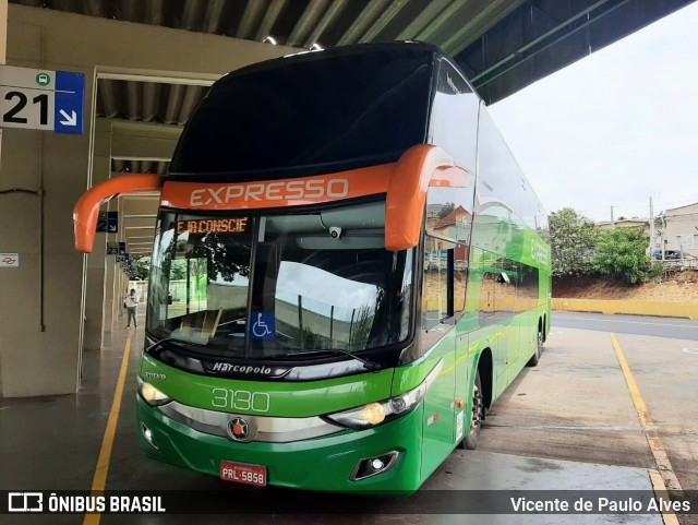 Expresso Transporte e Turismo Ltda. 3130 na cidade de Ribeirão Preto, São Paulo, Brasil, por Vicente de Paulo Alves. ID da foto: 8749139.