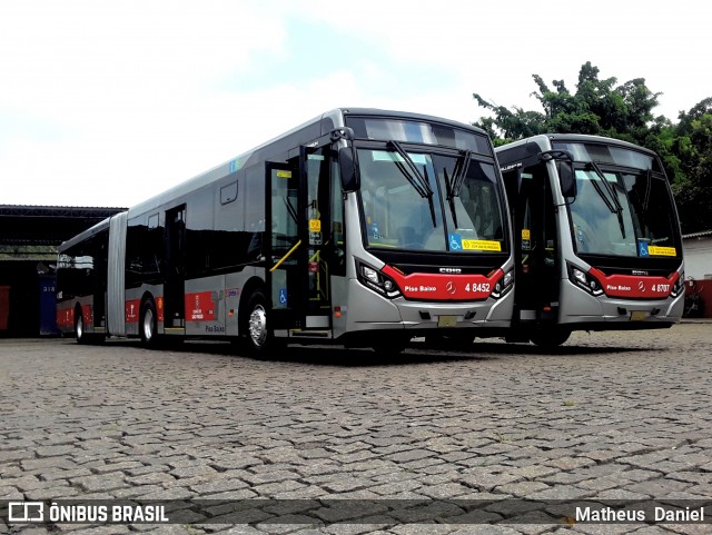 Express Transportes Urbanos Ltda 4 8452 na cidade de São Paulo, São Paulo, Brasil, por Matheus  Daniel. ID da foto: 8746241.