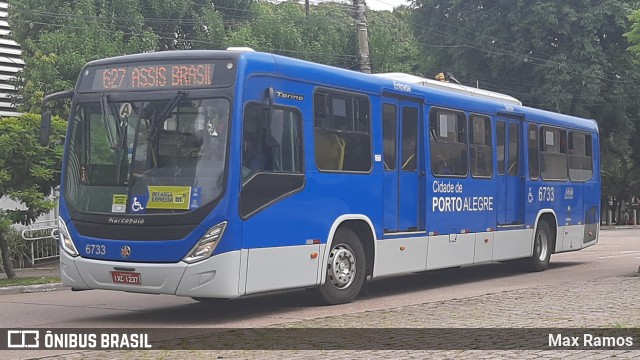 SOPAL - Sociedade de Ônibus Porto-Alegrense Ltda. 6733 na cidade de Porto Alegre, Rio Grande do Sul, Brasil, por Max Ramos. Número da foto: #8746849.