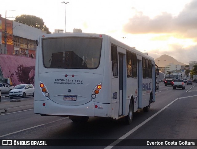Emanuel Transportes 4300 na cidade de Cariacica, Espírito Santo, Brasil, por Everton Costa Goltara. Número da foto: #8749164.