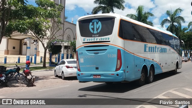 Emtram 5120 na cidade de Barra da Estiva, Bahia, Brasil, por Flávio  Santos. Número da foto: #8748550.