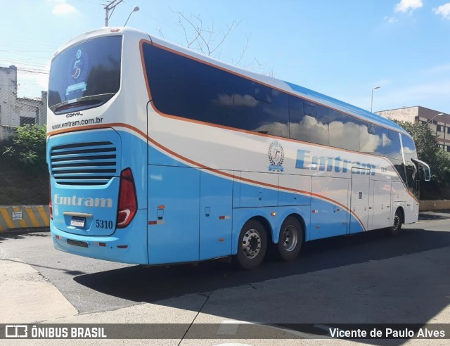 Emtram 5310 na cidade de Ribeirão Preto, São Paulo, Brasil, por Vicente de Paulo Alves. ID da foto: 8749108.