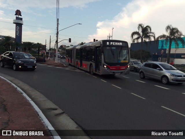 Express Transportes Urbanos Ltda 4 8293 na cidade de São Paulo, São Paulo, Brasil, por Ricardo Tosatti. ID da foto: 8748634.