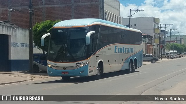 Emtram 4920 na cidade de Barra da Estiva, Bahia, Brasil, por Flávio  Santos. Número da foto: #8746275.