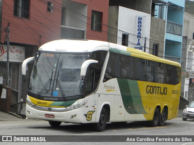 Empresa Gontijo de Transportes 18620 na cidade de Timóteo, Minas Gerais, Brasil, por Ana Carolina Ferreira da Silva. ID da foto: 8748701.