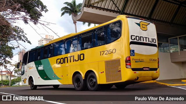 Empresa Gontijo de Transportes 17260 na cidade de Franca, São Paulo, Brasil, por Paulo Vitor De Azevedo. ID da foto: 8746297.