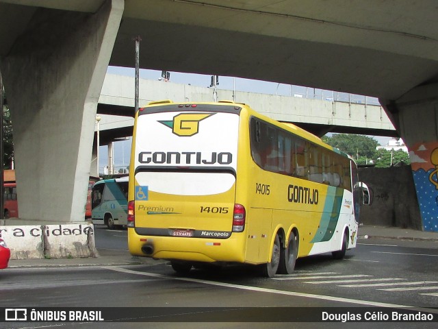 Empresa Gontijo de Transportes 14015 na cidade de Belo Horizonte, Minas Gerais, Brasil, por Douglas Célio Brandao. ID da foto: 8746817.