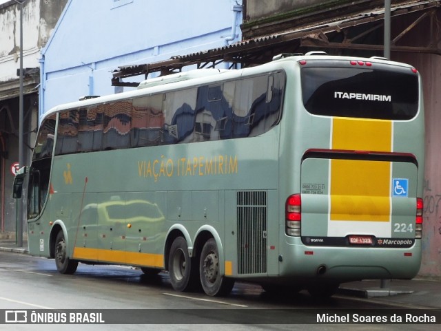 Viação Itapemirim 224 na cidade de Rio de Janeiro, Rio de Janeiro, Brasil, por Michel Soares da Rocha. Número da foto: #8747518.