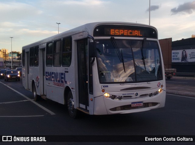 Emanuel Transportes 4300 na cidade de Cariacica, Espírito Santo, Brasil, por Everton Costa Goltara. ID da foto: 8748822.