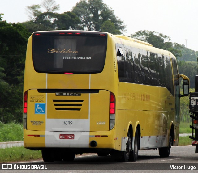 Viação Itapemirim 48119 na cidade de Santa Izabel do Pará, Pará, Brasil, por Victor Hugo. ID da foto: 8751030.