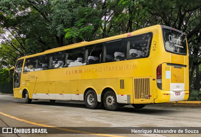 Viação Itapemirim 9547 na cidade de São Paulo, São Paulo, Brasil, por Henrique Alexandre de Souza. Número da foto: #8749507.