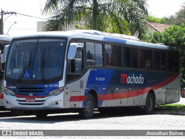 Transportes Machado RJ 162.028 na cidade de Magé, Rio de Janeiro, Brasil, por Jhonathan Barros. ID da foto: 8750147.