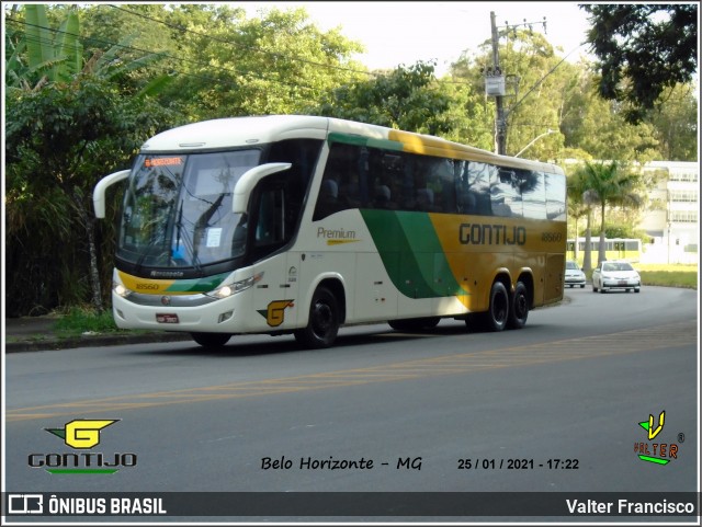 Empresa Gontijo de Transportes 18560 na cidade de Belo Horizonte, Minas Gerais, Brasil, por Valter Francisco. ID da foto: 8751897.